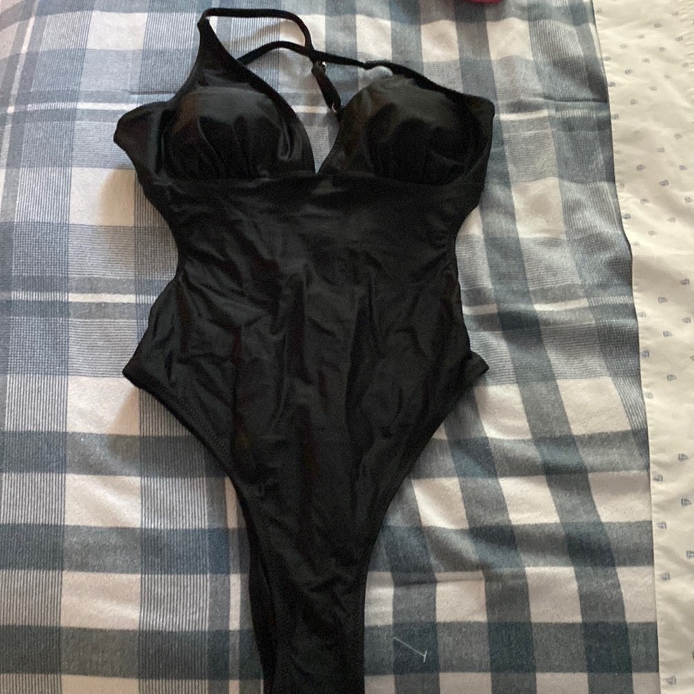 Brand new never worn black one piece